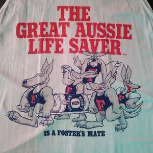 Foster's Beer Australia Tank 80s NOS Kangaroo